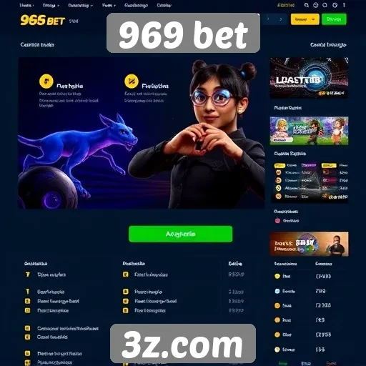 Objetivos e funcionalidades do site 969 bet